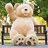 Hugfun 93 (236cm) Plush Sitting Bear (3+ Years)