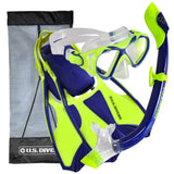 US Divers youth snorkel set with mask, snorkel and fins, imported from the UK