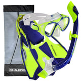 Costco UK US Divers Youth Snorkel Set, 2 Colours and 3 Sizes, Snorkelling Set- Buy online at McGrocer