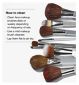 Clinique slim tapered concealer brush tool - British product