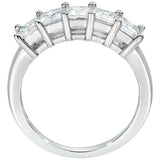 Costco princess cut 1ct diamond ring platinum size N, UK version