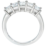 Costco princess cut 1ct diamond ring platinum size N, UK version