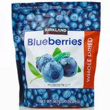 Costco UK Kirkland Signature Whole Dried Blueberries Dried Fruit 567g- Buy online at McGrocer