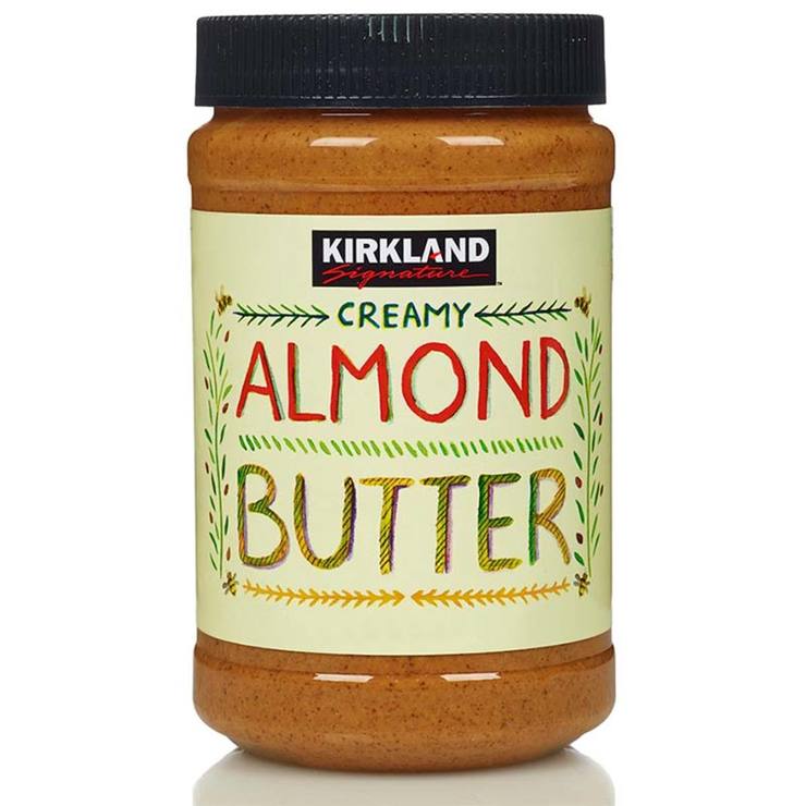 Kirkland Signature creamy almond butter 765g, UK version
