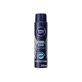 Nivea Men Deodorant Cool Kick 250ml, imported from the UK