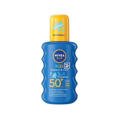 Boots Nivea SUN Kids Coloured Sun Cream Spray SPF50+ 200ml- Buy online at McGrocer