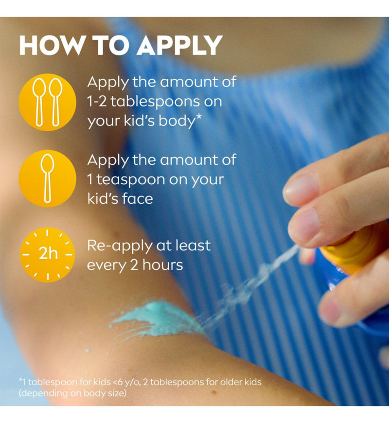 Nivea Kids Coloured Sun Cream Spray 200ml, imported from the UK
