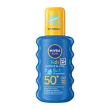 Nivea Kids Coloured Sun Cream Spray 200ml, imported from the UK