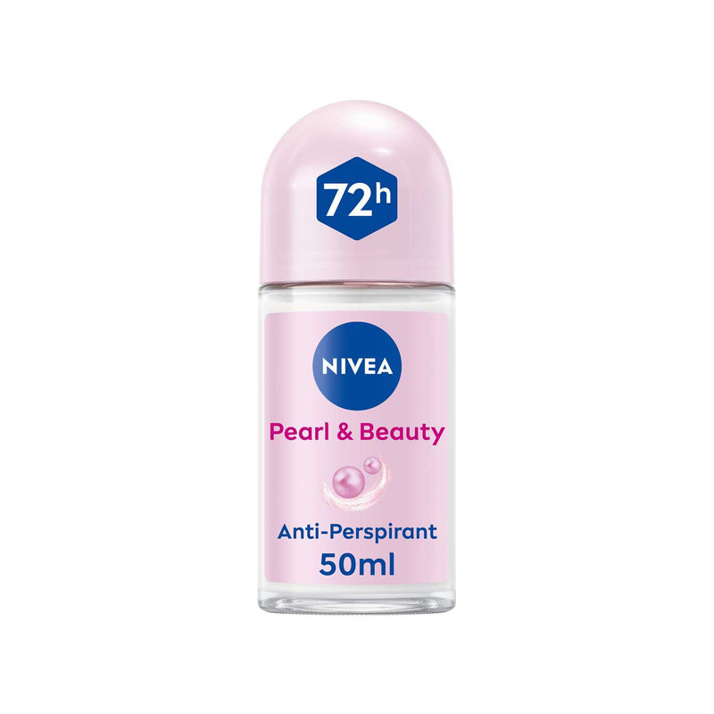 NIVEA Anti-Perspirant Deodorant Pearl Beauty 50ml, imported from the UK