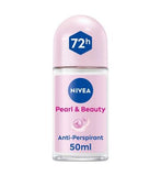 NIVEA Anti-Perspirant Deodorant Pearl Beauty 50ml, imported from the UK