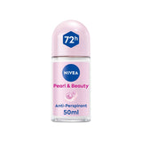 NIVEA Anti-Perspirant Deodorant Pearl Beauty 50ml, imported from the UK