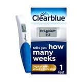 Clearblue Digital Pregnancy Test Weeks Indicator 1 test - British product