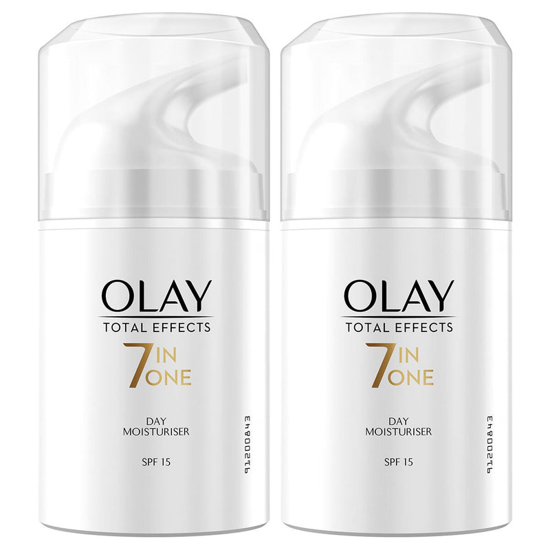 Olay Total Effects anti-ageing moisturiser with SPF 15 100ml, imported from the UK