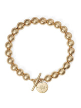 Next Ralph Lauren Gold Tone Bead Bracelet- Buy online at McGrocer