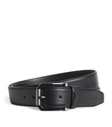 Harrods Emporio Armani Leather Tongue Belt- Buy online at McGrocer
