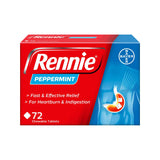 Boots Rennie Peppermint Chewable Tablets 72- Buy online at McGrocer
