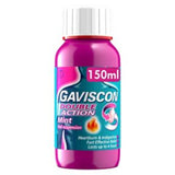 Gaviscon Double Action Mint oral suspension 150ml, UK version