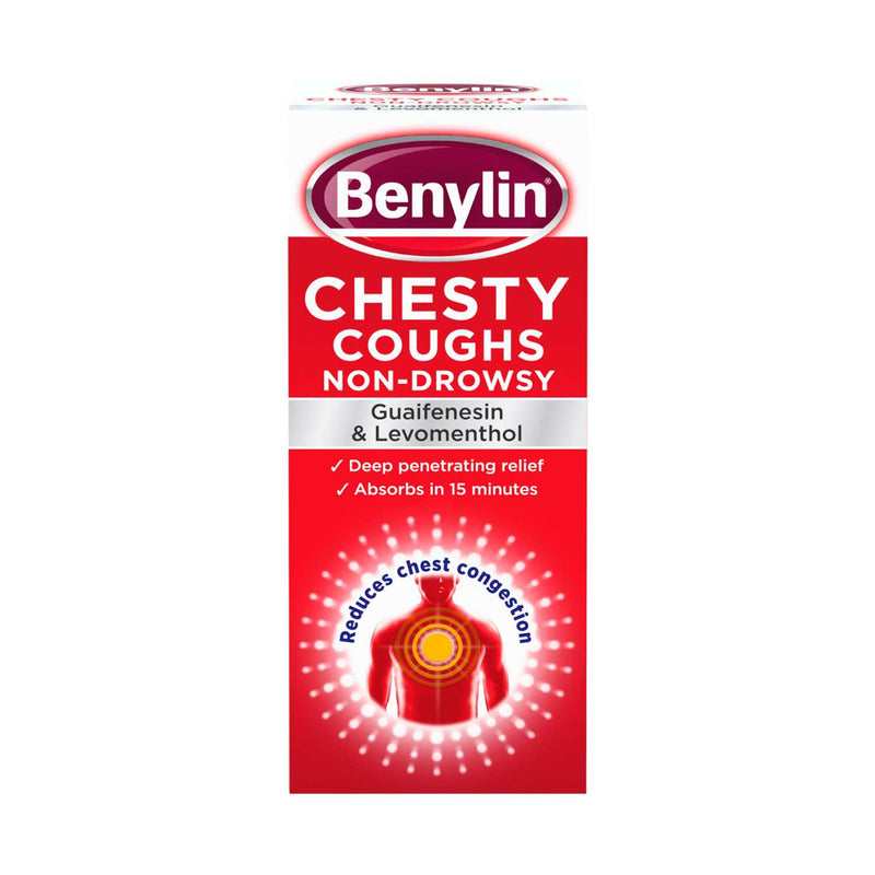 Benylin Chesty Coughs Non Drowsy 150 ml - British product