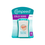 Compeed Invisible Cold Sore Patches 15 count - British product