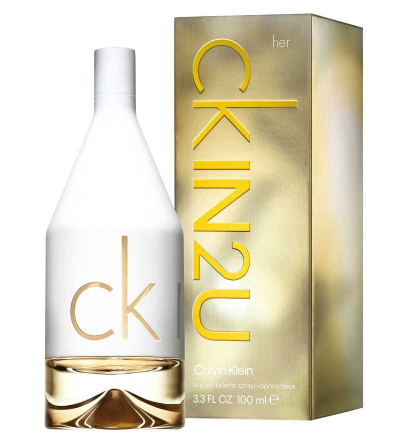 Calvin Klein CK In2U For Women 100ml perfume - British product