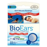 BioEars silicone earplugs Activ Aloe 3 pairs - British product