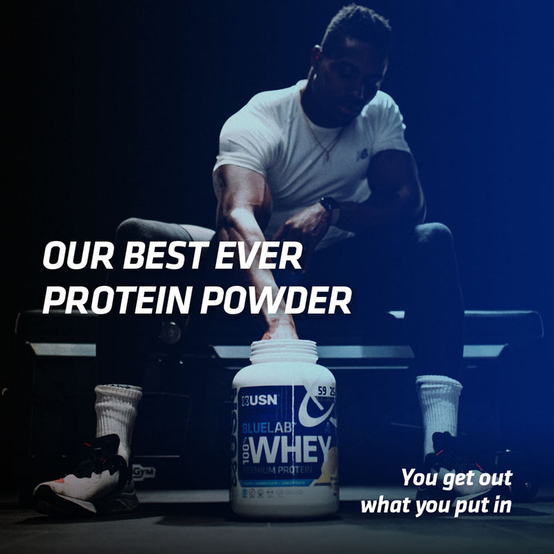 USN whey protein powder caramel chocolate 2kg (British brand)