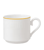 Villeroy & Boch bone porcelain stackable cup (British brand)