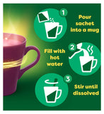 Lemsip Cold & Flu blackcurrant sachets 10 pack - British product