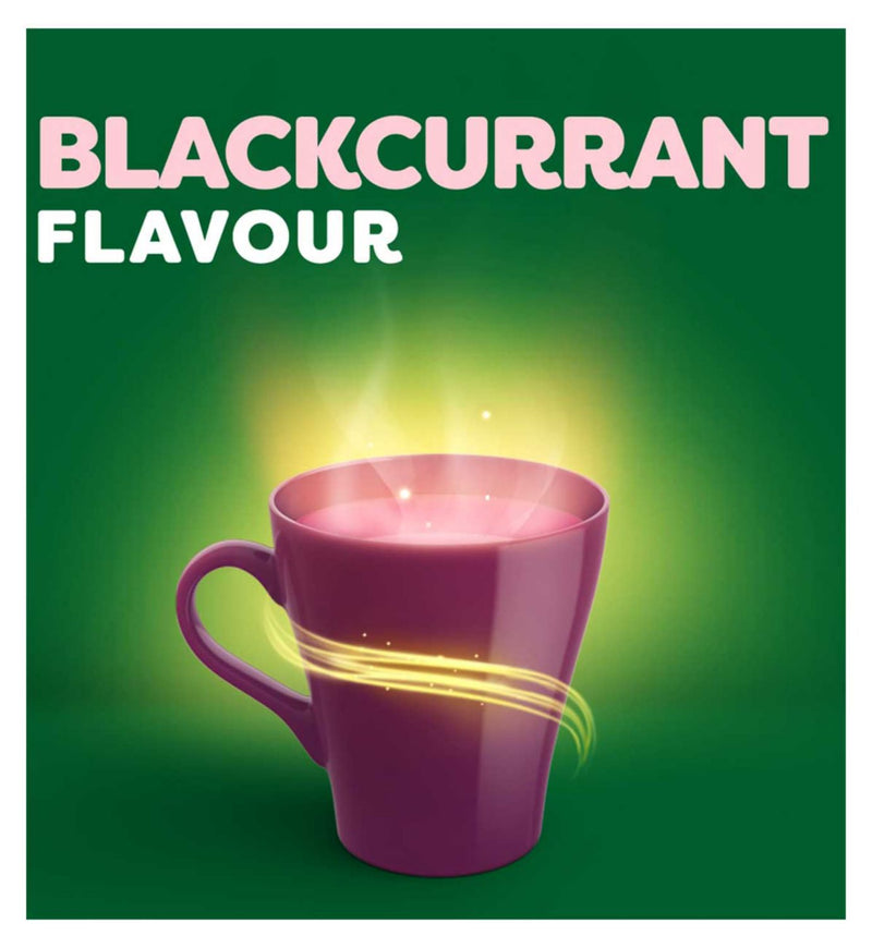 Lemsip Cold & Flu blackcurrant sachets 10 pack - British product