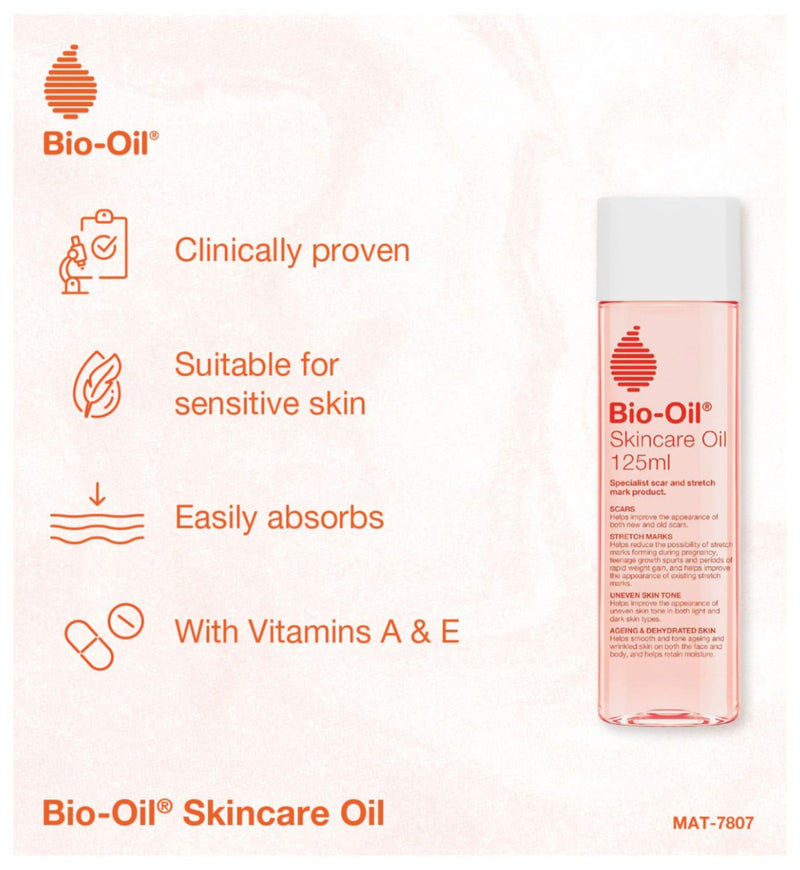Bio-Oil Body Skincare Oil Stretch Marks & Scars 200ml - British product