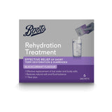 Boots Rehydration Treatment blackcurrant 6 sachets - British product