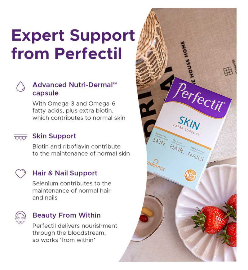 Vitabiotics Perfectil Plus Skin supplement 56 tablets (British brand)