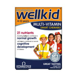 Vitabiotics WellKid multivitamin chewable 30 tablets, imported from the UK