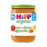 Boots HiPP Organic Veg & Chicken Noodles Baby Food Jar 7+ Months 190g- Buy online at McGrocer