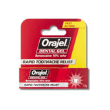Orajel dental gel 5.3g for toothache - British product