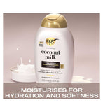 OGX coconut milk pH balanced shampoo 385ml - British product