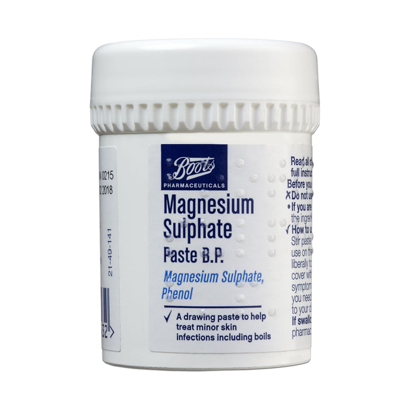 Boots Magnesium Sulfate Paste 50g - British product