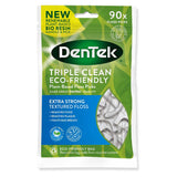 DenTek Triple Clean mint flavoured floss picks - British product