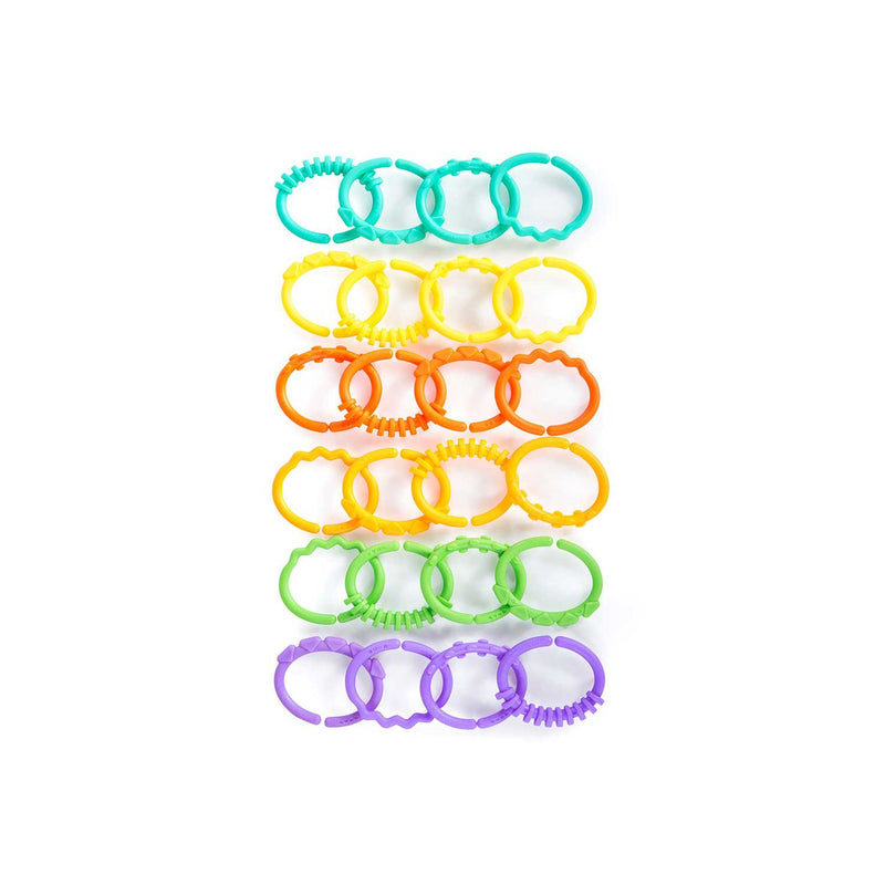 Bright Starts Lots of Links baby toy accessory 24 pack - British product
