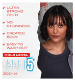 Wella Shockwaves ultra strong power hold hair gel 200ml (British brand)