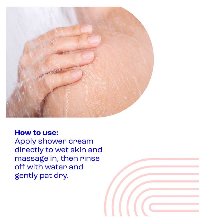 E45 Emollient Shower Cream for dry skin 200ml - British product