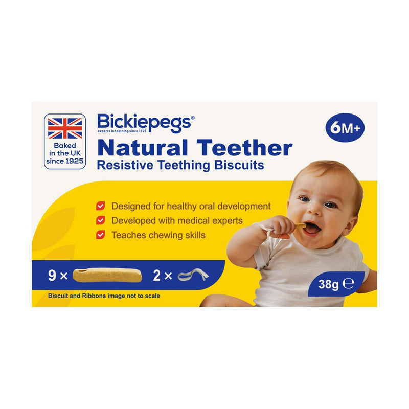 Bickiepegs Teething Biscuits for Babies 38g