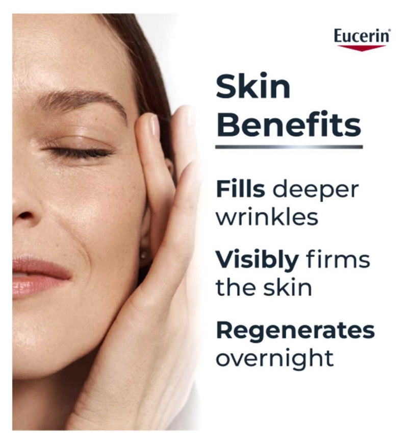Eucerin Hyaluron-Filler Night Cream 50ml, imported from the UK