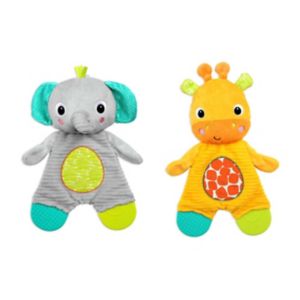 Bright Starts Snuggle & Teethe Plüsch-Beißspielzeug-Sortiment