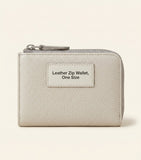 Burberry Bloomsbury leather zip wallet with gold Knight stamp (British brand)