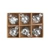 Sainsburys Home Snowflake Bauble Placeholder x6