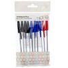 Sainsburys Home Stick Ballpoint Multi-colored 10pk