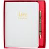 Sainsburys Valentines Love Notebook Pen Set
