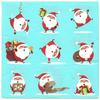 Sainsburys Home Santa Napkins x20