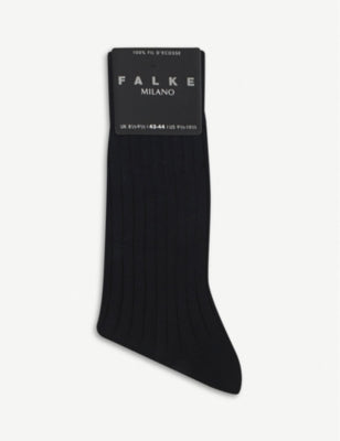 Pair of Falke Milano cotton-blend socks, UK version